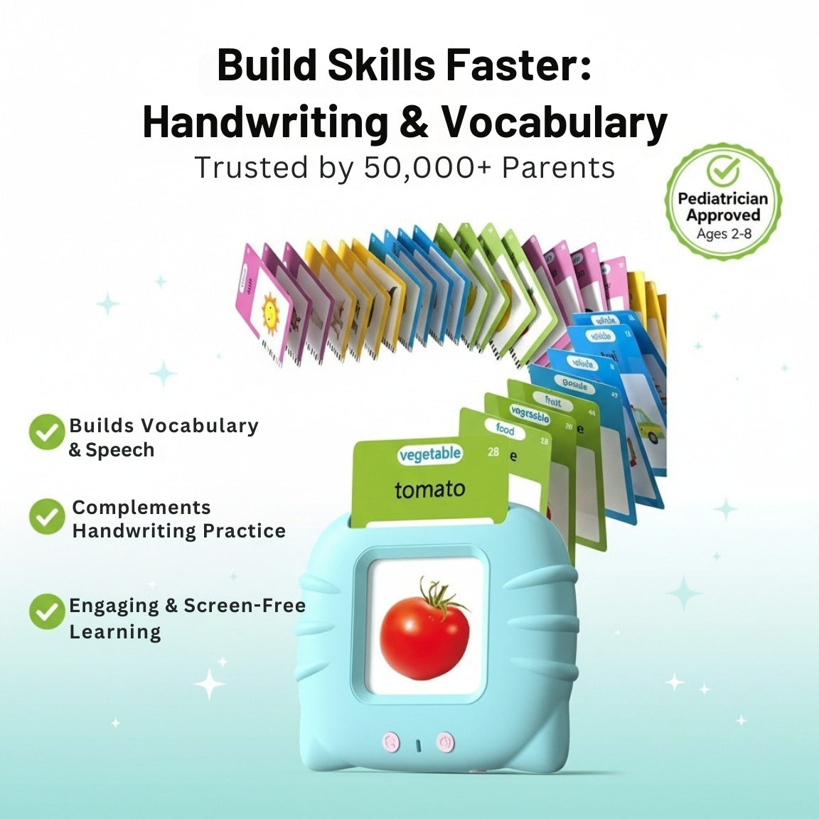 LearnPal™ Talking Flash Cards | Build Verbal Skills Faster
