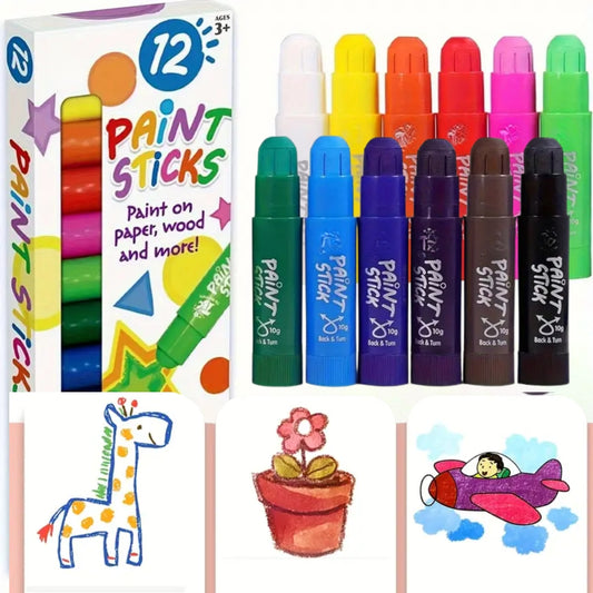 ColorMagic™ Paint Sticks | Watch Them Create for Hours Without the Mess