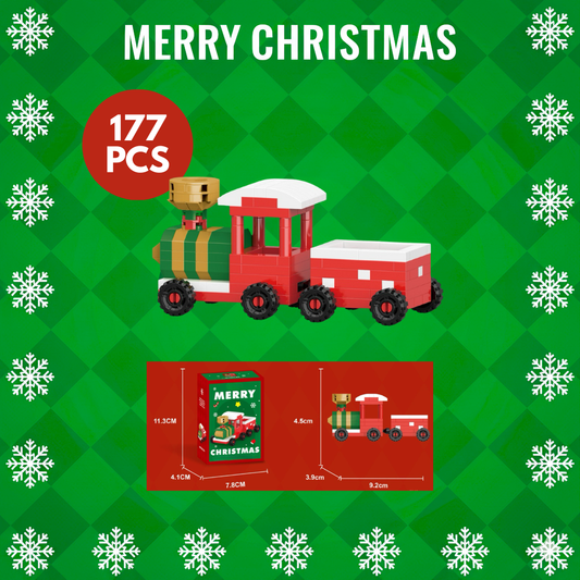 ChristmasBricks™ Holiday Train Set (177pcs)
