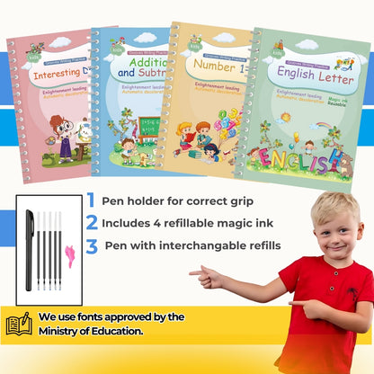 MotorMagic™ Workbooks: Full Set | Watch Them Beg for More Practice TY