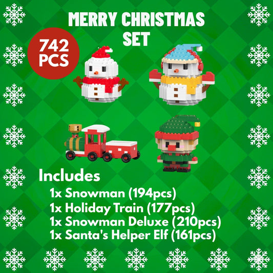 ChristmasBricks™ Complete Holiday Collection (4-Pack)