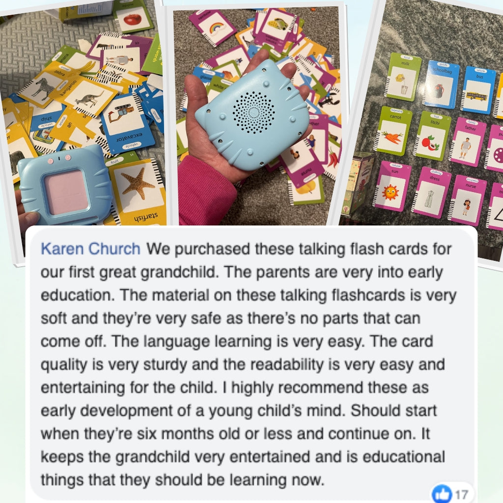 LearnPal™ Talking Flash Cards | Build Verbal Skills Faster