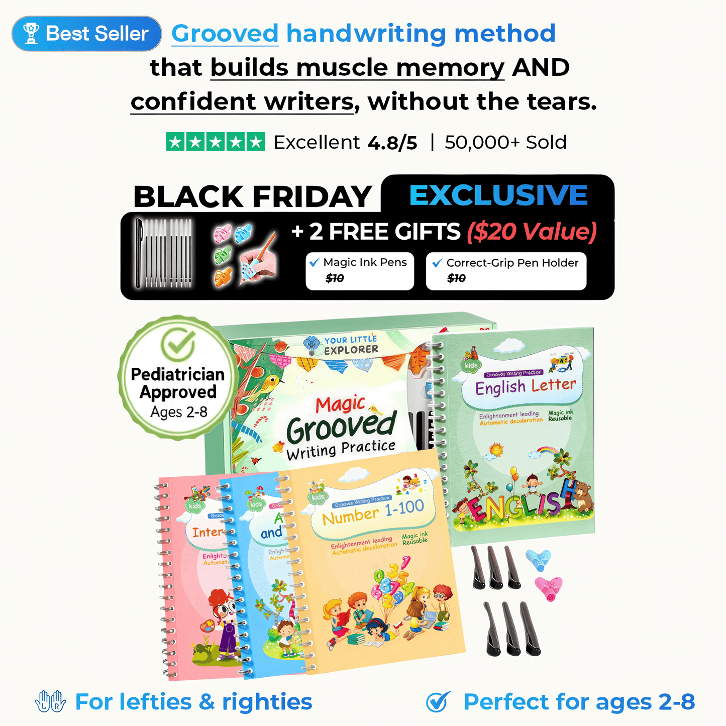 MotorMagic™ Workbooks: Full Set | Watch Them Beg for More Practice