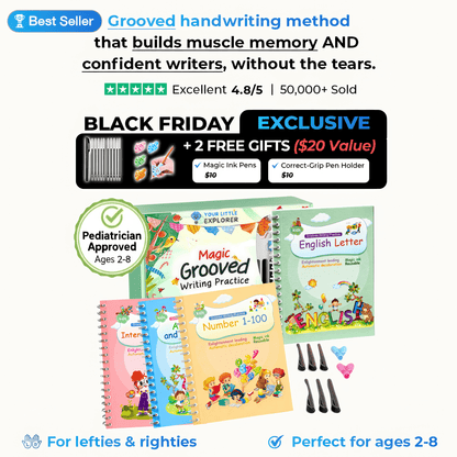 MotorMagic™ Workbooks: Full Set | Watch Them Beg for More Practice