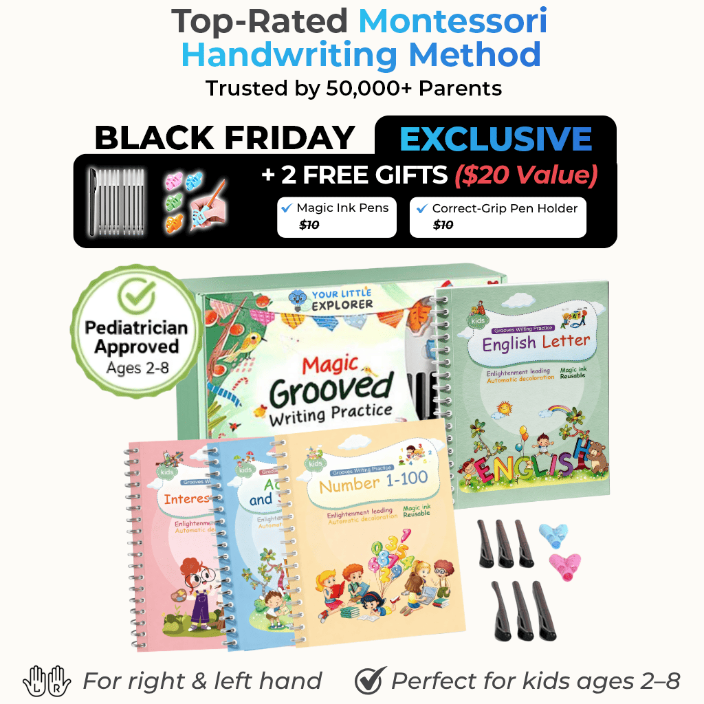 MotorMagic™ Workbooks: Full Set | Watch Them Beg for More Practice TY